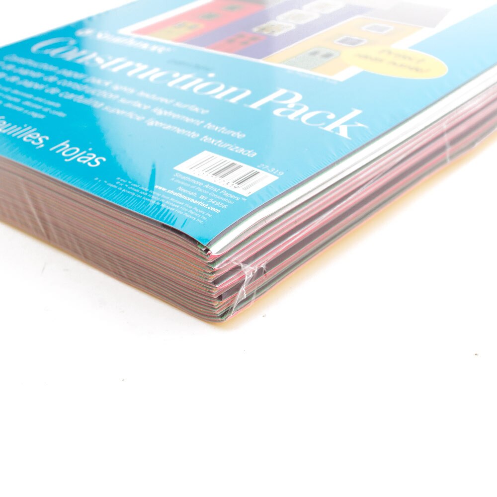 Strathmore, Kids, Sketchbooks & Pads, Art & School, 9"x12", Construction Paper, Pack, 200 sheets, 1724